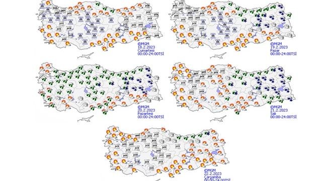 Hafta sonu bahar havası yaşanacak