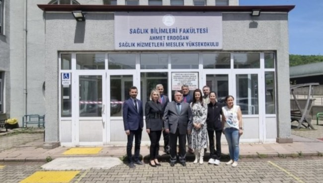 Rektör kampüste gözlem yaptı.