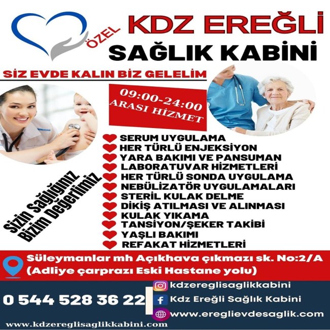 Özel, Evde Sağlık Hizmeti, farkındalığını görmelisiniz.