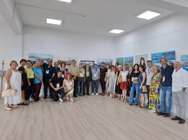 II. Herakleia Pontika Resim Çalıştayı’nda yapılan resimler harika.
