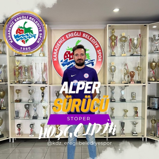 Alper Sürücü’ye takıma hoş geldin diyoruz.