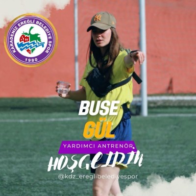 Buse Gül yardımcı antrenör görevine getirildi.