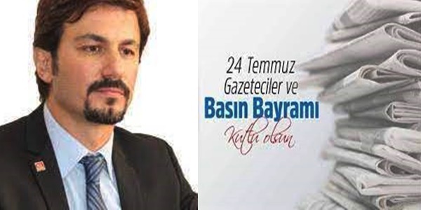 "Gazeteciler ve Basın Bayramı" kutlu olsun.