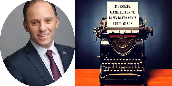 Yavuzyılmaz; Gazeteciler ve Basın Bayramı'nı kutladı.