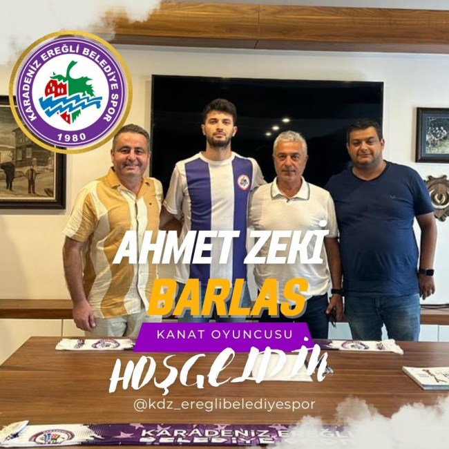 Ahmet Zeki Barlas, Kdz.Ereğli Belediyespor'da