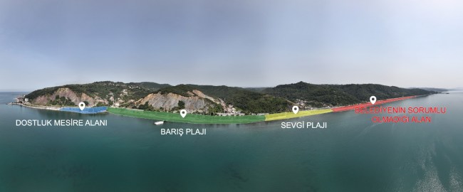 Plajların dışında yaşanan düzensizlik Kdz.Ereğli'ye zarar veriyor.