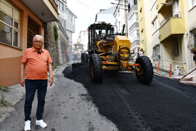 Sıcak Asfalt Dış Çeşme ve Kale Sokak’ta devam ediyor.