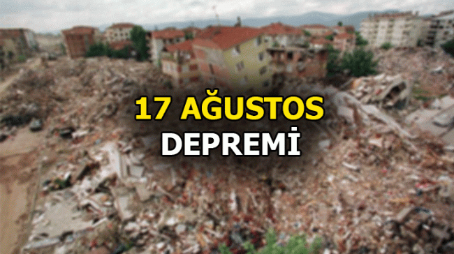 17 Ağustos 1999 depremini unutmadık, unutamayız.