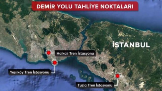 Büyük İstanbul depremi tahliye planı.