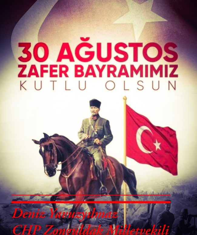 Deniz Yavuzyılmaz "Zafer ruhunu paylaştığımız nice bayramlara."