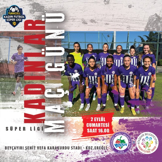 Kdz.Ereğli Belediyespor Ataşehir Belediyespor’u ağırlıyor.