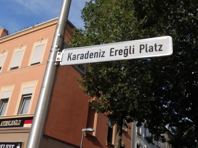 Almanya'da Kdz.Ereğli Meydanı açıldı.