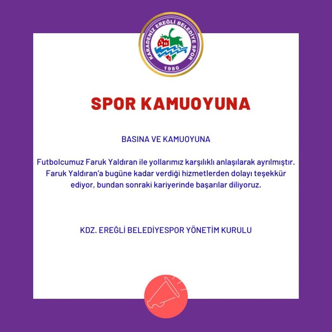 Yollarını ayırdılar.