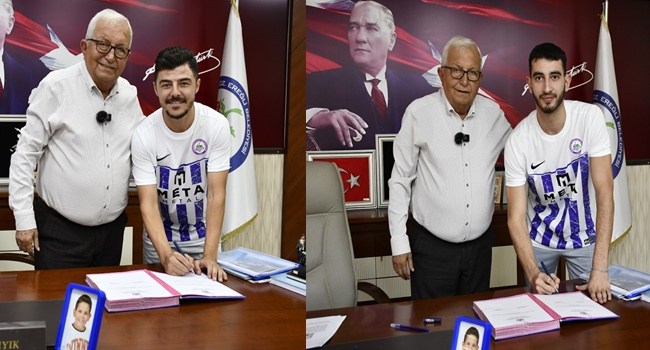 Hız kesmeden imzayı attılar.