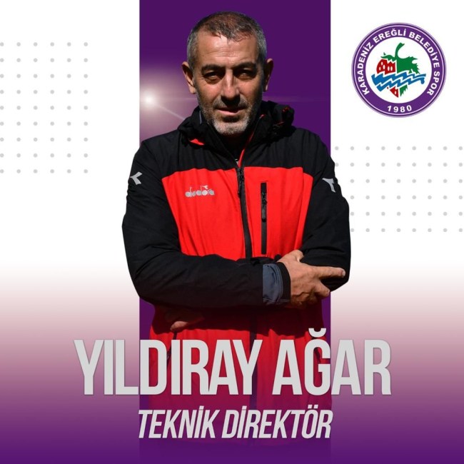 Teknik Direktör Yıldıray Ağar oldu.