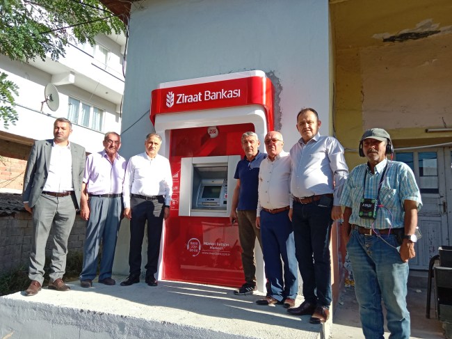 Ziraat Bankası ATM'si hayırlı olsun.