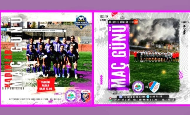 Aynı gün 2 heyecan...