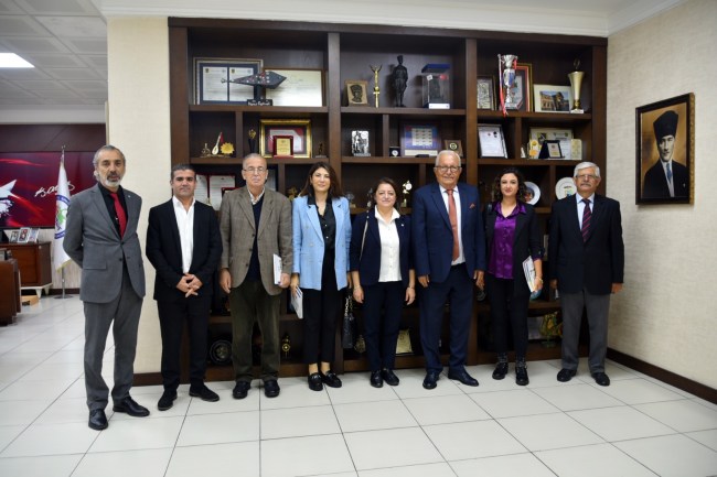 Kent gündemine ilişkin konuları değerlendirdiler.