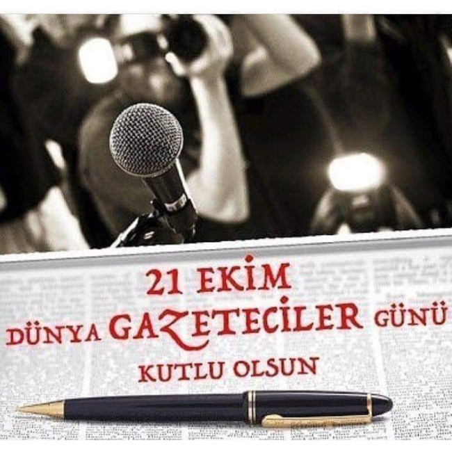 Yavuzyılmaz;"Dünya gazeteciler günü kutlu olsun."