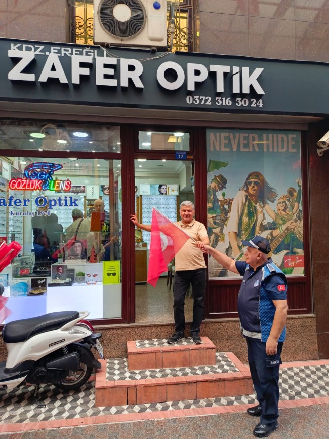 Kdz Ereğli Cumhuriyet coşkusuna hazırlanıyor.