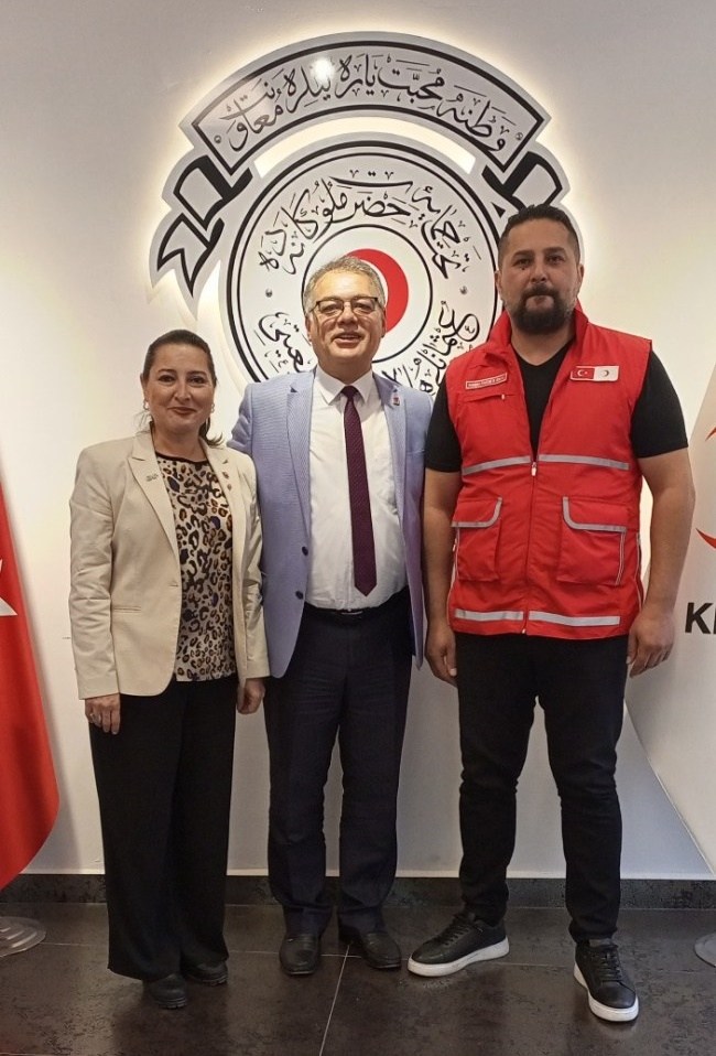 Dikmen, Yağız ile bir araya geldi.