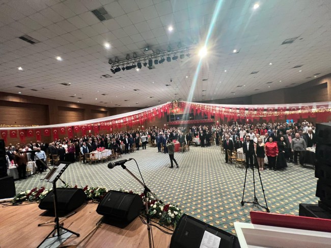 Mv. Ertuğrul; '' Cumhuriyetimizin 100. Yılını coşkuyla ve onurla kutladık.''