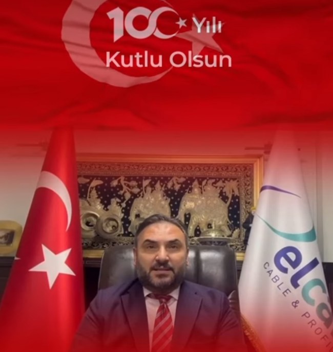 Nejdet Tıskaoğlu "Cumhuriyet Bayramı'nın 100.Yıl'ı kutlu olsun "