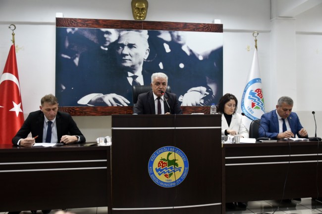 Aralık ayı meclis toplantısı, Başkan Yardımcısı Tayyar Mendeş tarafından yapıldı