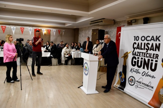 Kdz.Ereğli Belediye Başkanı Halil Posbıyık çalışan gazetecilerle buluştu.