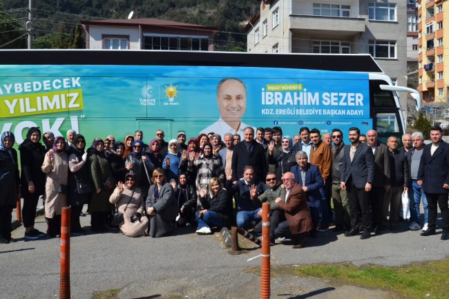 Seçime sayılı günler kala Ereğli Halkı'nın bize olan ilgisi ve destek alkışları her geçen gün artıyor.