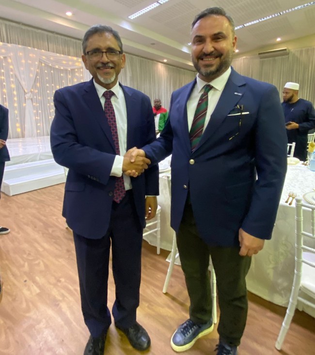 Başkan Tıskaoğlu, Güney Afrika Ticaret ve Sanayi Bakanı ile görüştü