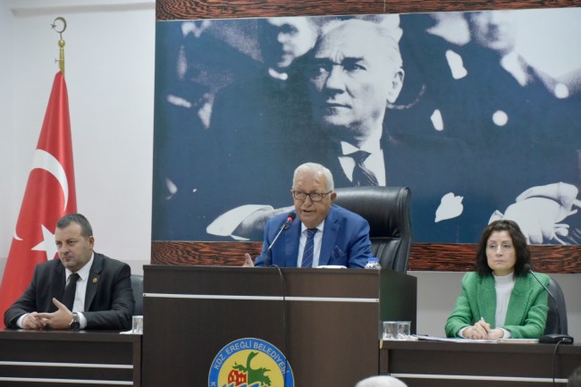 Başkan Posbıyık Mecliste gündemi değerlendirdi.