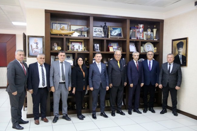 Başkan Halil Posbıyık’a iade-i ziyaret