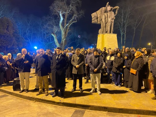 Bozkurt " Umre yolcularımızı dualarla uğurladık "