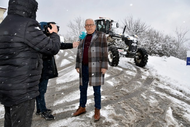 Posbıyık, ''24 Saat emrinizdeyiz'' diyerek ekibiyle birlikte seferber oldu.