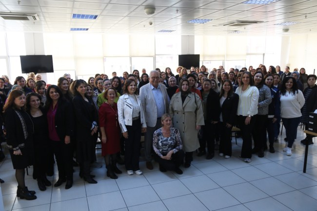 Başkan Posbıyık, kadın personellerin gününü kutladı.