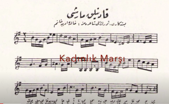 Kadınlık Marşı 100 yıl sonra ilk kez söyleniyor!