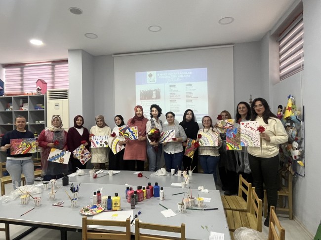 Kadınlar Günü coşkuyla kutlandı.