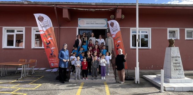 Oyuncak Müzesi, Ömerli İsmail Canbaz İlkokulu'ndaki çocuklarla buluştu