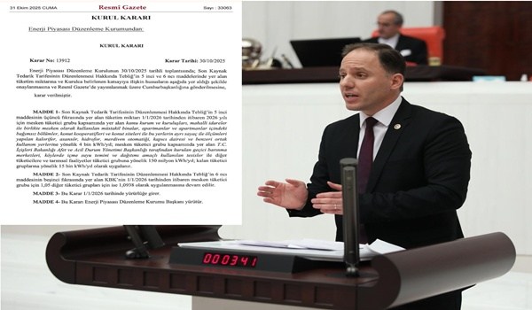 Yavuzyılmaz uyarmıştı: Elektriğe “gizli zam” resmî olarak geldi.