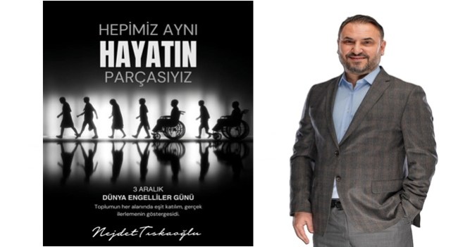 Tıskaoğlu, '' Gerçek engel; kalplerdeki engeldir. ''