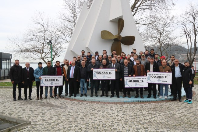 Başkan Posbıyık amatör spor kulüplerine destek verdi