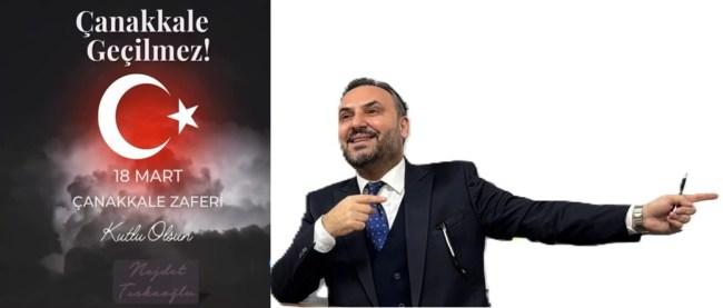 Çanakkale Geçilmez!  Çanakkale Zaferi’nin yıl dönümü kutlu olsun.