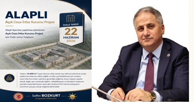 ALAPLI Açık Ceza İnfaz Kurumu Projesi için ihale süreci başlıyor.