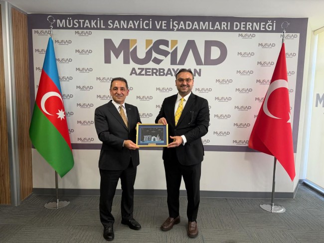 (ZONSİAD) Heyeti'nden MÜSİAD Azerbaycan Başkanı Fuat Kayhan’a ziyaret