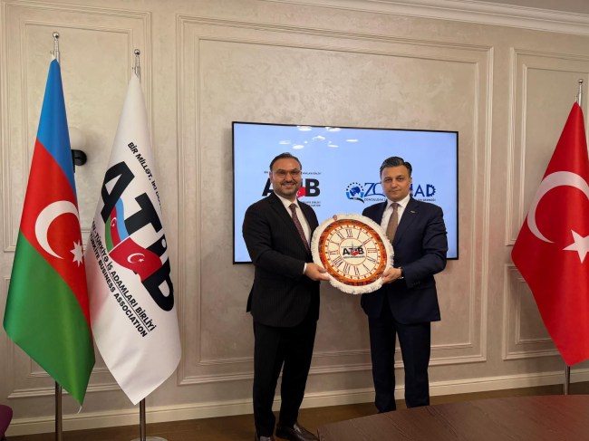 ZONSİAD, Azerbaycan’ın En Büyük İş Dünyası Derneklerinden ATİB’i Ziyaret Etti.