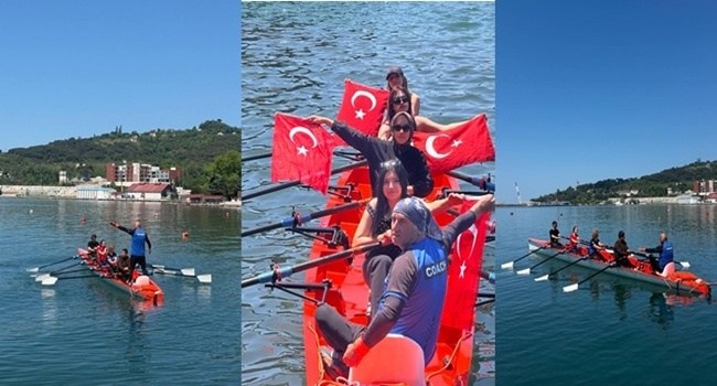 Gençleri spora ve küreğe teşvik etmek amacıyla “Kürek Sporuna Merhaba” etkinliği