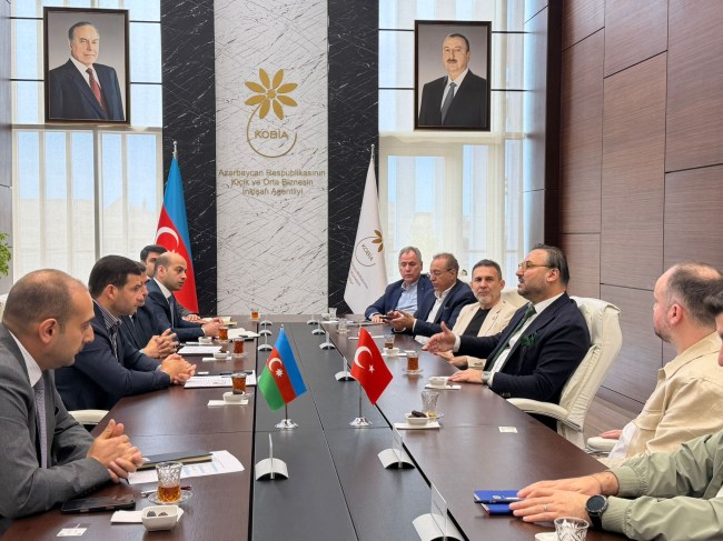 ZONSİAD Heyetinden Azerbaycan KOBİA'ya Önemli Ziyaret