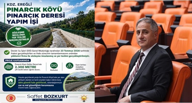 BOZKURT, '' Sözleşme imzalanmış ve yer teslimi gerçekleştirilmiştir.''
