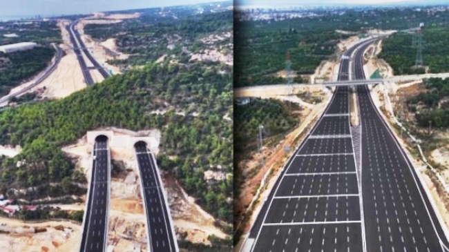 Çeşmeli-Kızkalesi Otoyolu için geri sayım başladı.
